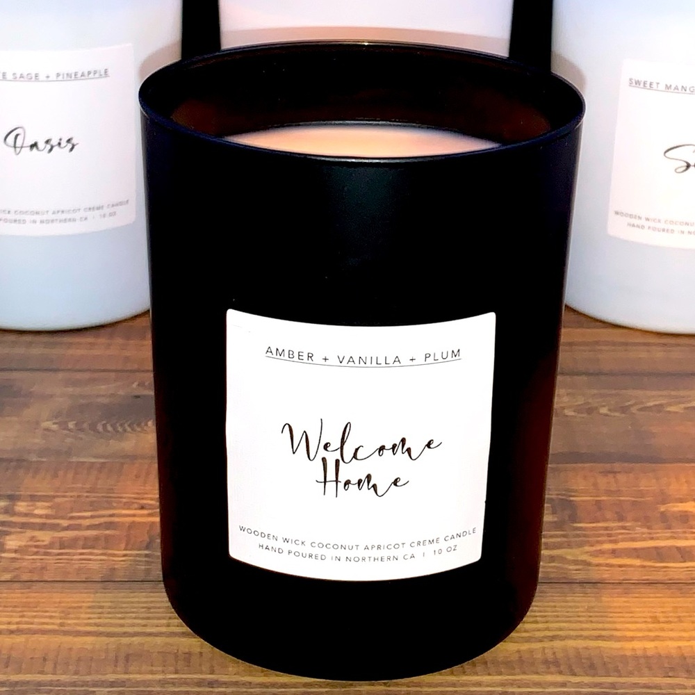 Clean Burn Coconut Apricot Creme Candle